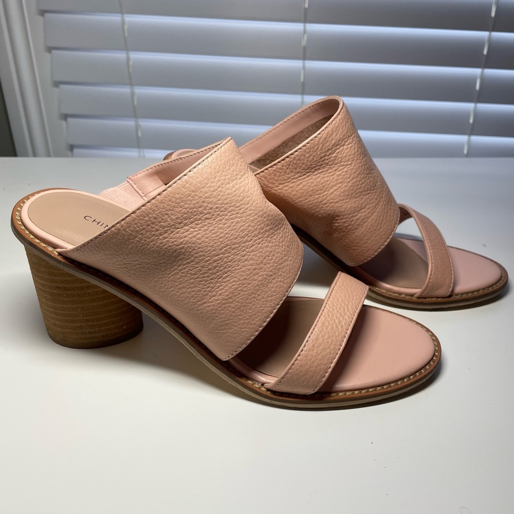 Chinese Laundry Sz 9 pale pink sandals